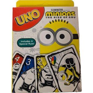 UNO Minions The Rise of Gru Card Game Special Rule Edition